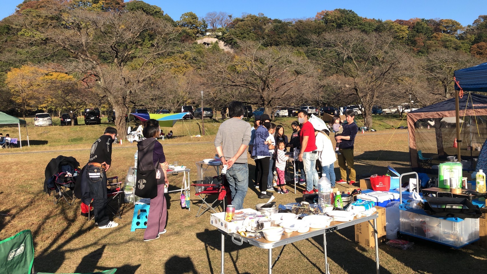 ご家族ご招待なので割と大人数