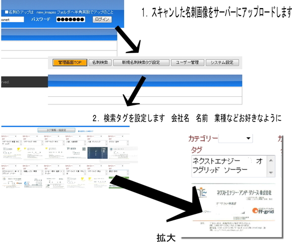 こっちを向いてくれ　もはや楽曲名しばりは厳しいか　名刺管理のツール紹介