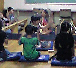 七瀬 お囃子に挑戦!!